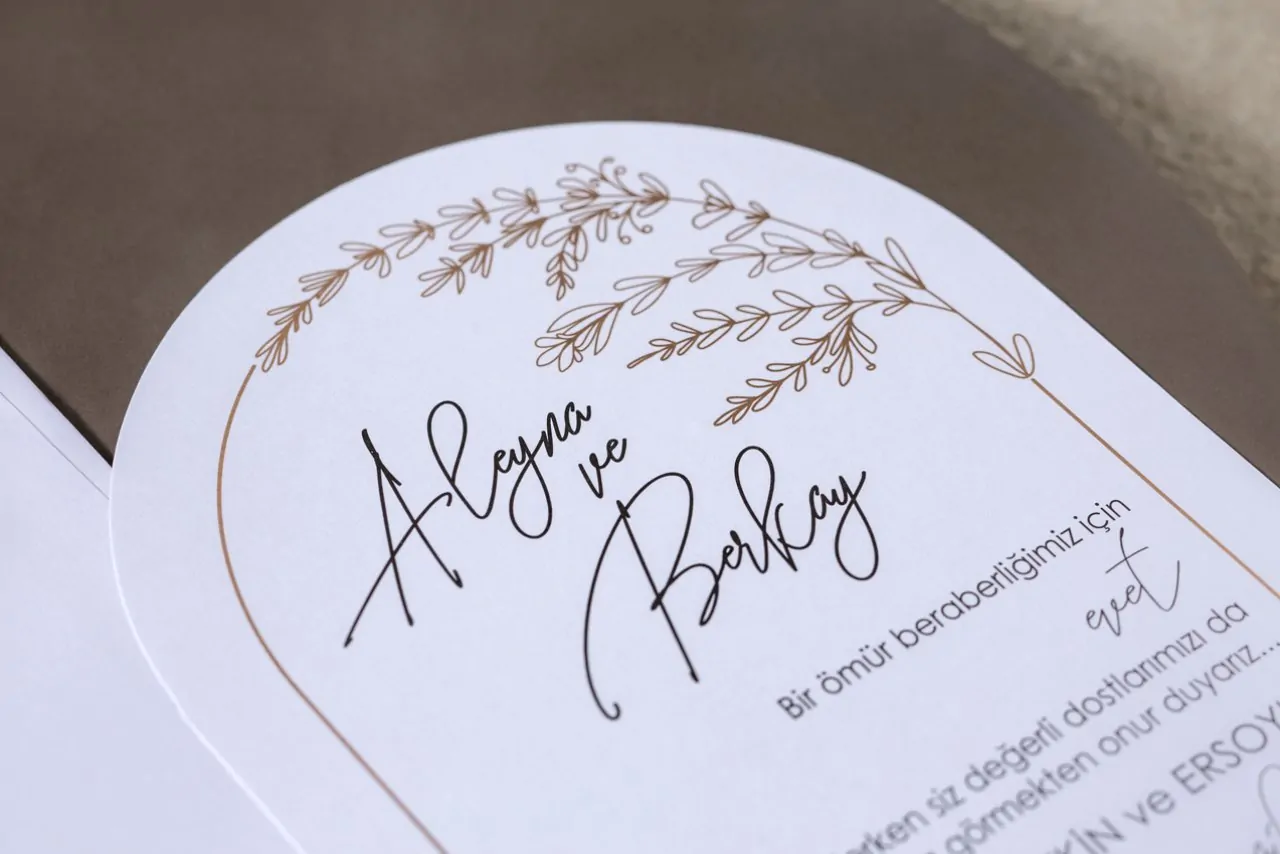 Kişiye Özel Davetiye Modellerinde Kolay Seçim Hızlı Sipariş