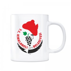 Kırklareli Belediye Logolu Hediyelik Kupa Bardak