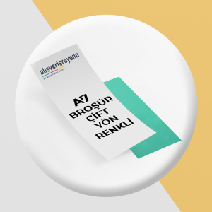 A7 Çift Yön Broşür