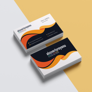 Kartvizit Yaptır 992 Model Kartvizit