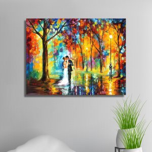 Yağlı Boya Sonbahar Kanvas Tablo