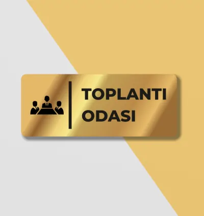 Ofis Giriş Tabelası İzmir Model