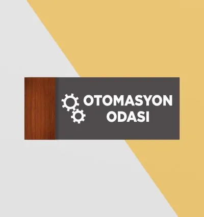 Ofis Giriş Tabelası Ankara Model
