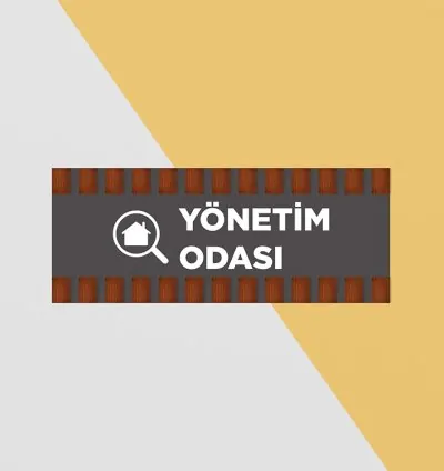 Ofis Giriş Tabelası Kadıköy Model