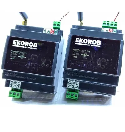 Ekorob Pro LoRa - Kablosuz Kuyu Depo Temel Kontrol Seti