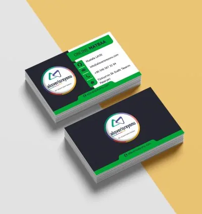 Hazır Kartvizit İndir Amasya Model