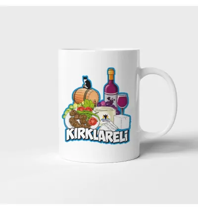 Kırklareli Hatırası Kupa Bardak