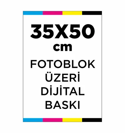 5mm Fotoblok Üzerine Folyo Kaplama  Paftası