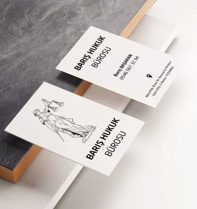 Avukat Kartvizit İstanbul Model