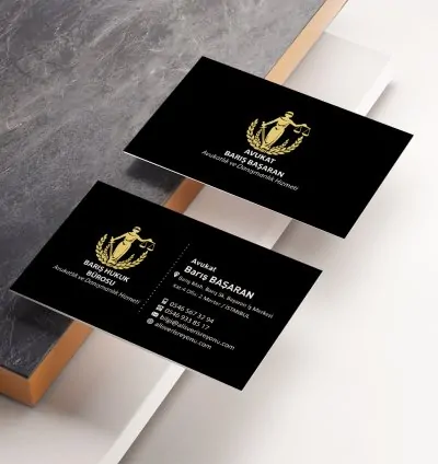 Avukat Kartvizit Edirne Model