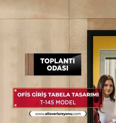 Kapı İsimliği Özel Tasarım Tabela