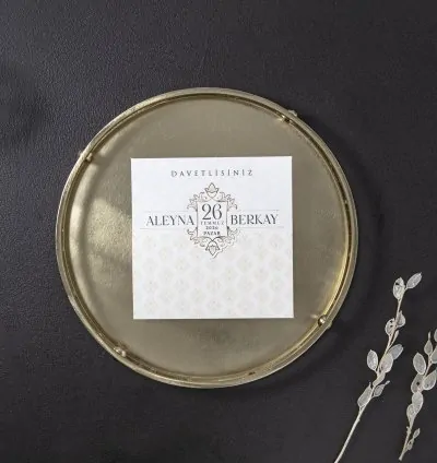 Düğün ve Nişan Davetiyesi 7126